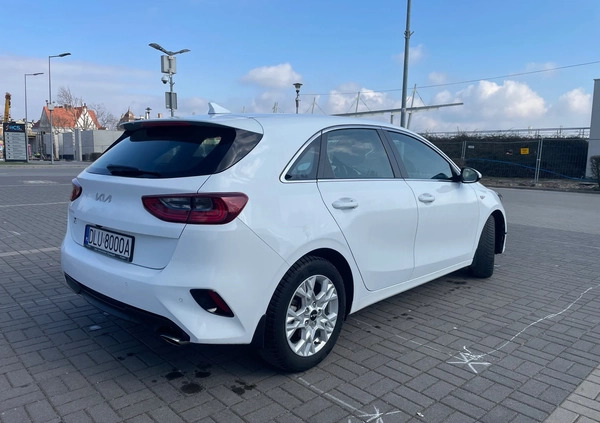 Kia Ceed cena 76500 przebieg: 41000, rok produkcji 2022 z Lubin małe 92